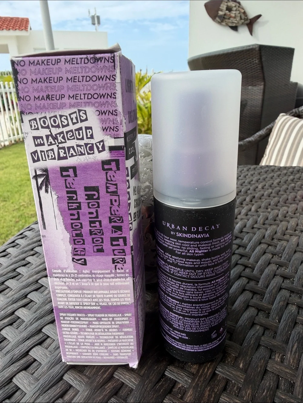 Urban Decay All Nighter Makeup Setting Spray - NIB 4.0 fl oz